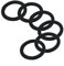 Qrity 6 Piezas Juntas de Goma Planas, Juntas Tórica de Goma, Junta de Drenaje, para Sellado de Desague Fontanería, OD 54mm, ID 40mm