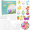 Leonshco Ostern Bügelperlen Set, Einschließlich 2000 Bügelperlen 5mm mit 6 Bügelperlen Platten und Accessoires, Osterbasteln, DIY -Suspensionsdekoration, Geeignet für Ostergeschenke für Kinder 6-10