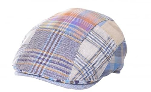 Gottmann Flatcap Baxter Patchwork blau/beige Größe 58