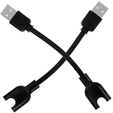 jojofuny 6stücke Titel Pack USB Ladekabel Für Band Schnelllade-Kabel Hochwertiges Kupferdraht-Design Hitzefrei Für Fitnessarmband