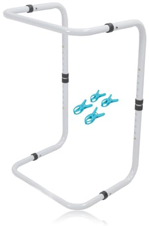Blanket Lifter for Feet, Adjustable Height Blanket Support Lifter, Foot Tent Blanket Support Holder, Blanket Lift Bar for Toes Leg Knee Ankle Post Surgery Recovery Bed Rails