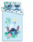 My sweety pop Bettwäsche für Kinder, Stitch, 2-teilig, für Kinder, Bettbezug, 140 x 200 cm, Kopfkissenbezug, 70 x 90 cm, 52 % Baumwolle, 48 % Polyester, Stitch, Blau/Weiß