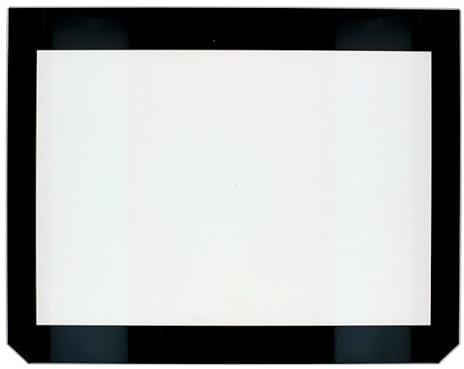 LUTH Premium Profi Parts Innenscheibe für Türe kompatibel mit Amica 8028869 in Backofen - Transparentes inneres Türglas mit schwarzer Einfassung - Glas, 51.4 cm x 40.4 cm