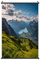 Hängende Gemälde, Schweizer Alpen, gedrucktes Poster, hängende Gemälde, Poster, hängende Gemälde, Wandposter zum Aufhängen