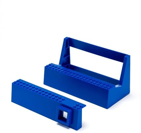 Mechanical Keyboard Display Stand, Custom Building Blocks Keyboard Holder(Blue)