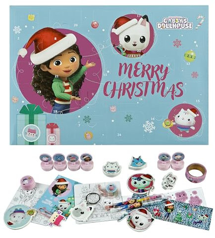 Undercover GACY8027AM Gabby's Dollhouse Adventskalender, Pink