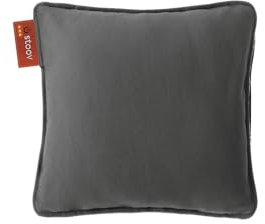 STOOV Ploov - Kabellose Wärmekissen - Infrarot mit Abschaltautomatik - 2.5 bis 5 Stunden wärme - 45x45 cm - Original Dunkelgrau