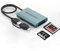 CFexpress Type B and SD Dual-Slot Memory Card Reader (Green)