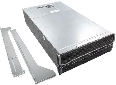 Dell PowerVault MD3060e Dense Hard Disk Drive Storage Array 60 x 6TB (360TB) Dual Controller (Renewed)