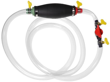 TOPPERFUN Bomba De Sifón Manual para Agua Bomba De Succionadora De Líquidos Kit De Sifón De Manguera De De