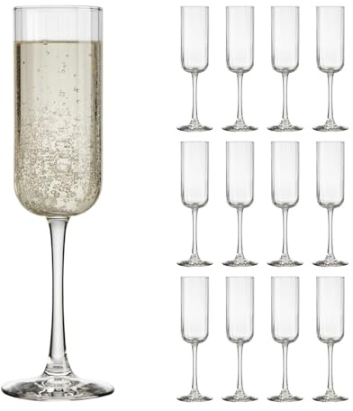 LIBBEY 70112 Sektglas LINEAR, 222 ml, 12er Set