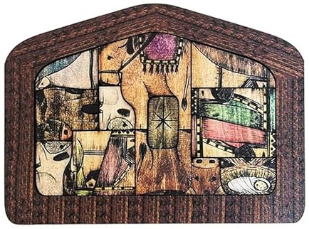 Wooden Jesus Puzzle Statue, Nativity Puzzle with Wood Burned Design, Jesus Puzzles, Nativity Set, Jigsaw Puzzle Game, Home Decor, Birthday Present Gifts