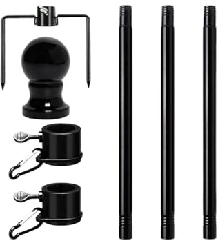 Fahnenmast Kit Edelstahl Wickelfrei