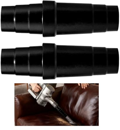 Vacuum Cleaner Hose Adapter, 2 Pcs Dust Extractor Hose Adaptor Universal Dust Extractor Hos/e Adaptor Universal Vacuum Adapter Dus/t Extraction Hos/e Adapto/r for 31.5mm-45mm Dus/t Extraction Hoses