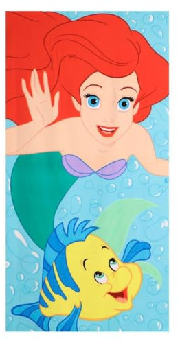 Mikrofaser-Handtuch für Kinder Princess für Bad und Strand – Mikrofaser-Handtuch für Kinder mit Design für den täglichen Gebrauch