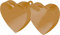 Amscan 11711-19 - Ballongewicht Herzen, 170 g, circa 12 x 6 x 2,5 cm, Folienballon, Heliumballon