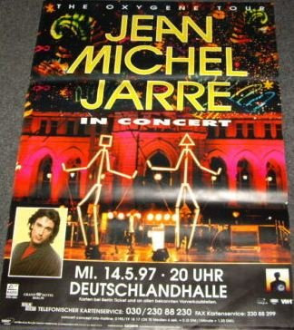 Jean-Michel Jarre – 1997 – 85 x 120 cm Poster