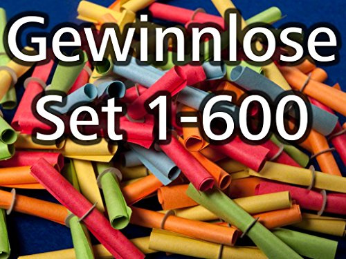 Röllchenlose bunt gemischt, Set 1-600