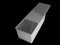 Heavy Duty Bread LOAF TIN PAN Box 1200g Pullman Sandwich LOAF with LID Home Baking Fresh Bread Aluminium Professional Home Bakery Restaurant Kitchen