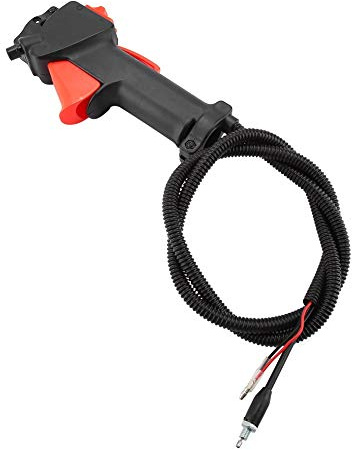 NIMOA Trimmer Griffschalter, Freischneider Griffschalter, Strimmer Griff Schalter, Steuerungsbaugruppe Gashebel Kabel Kreissäge Zubehör, 26mm