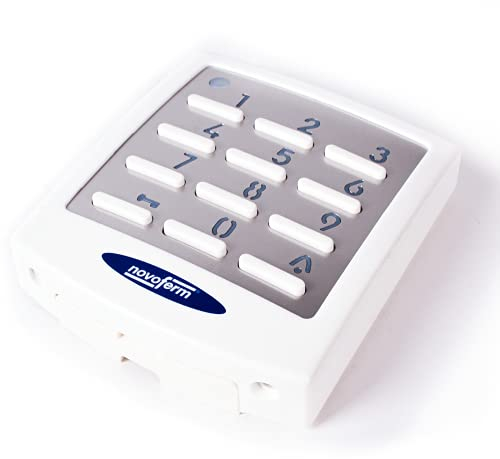 Funkcodeschloss Metall SIGNAL 218 433 MHz Tormatic Novoferm weiß