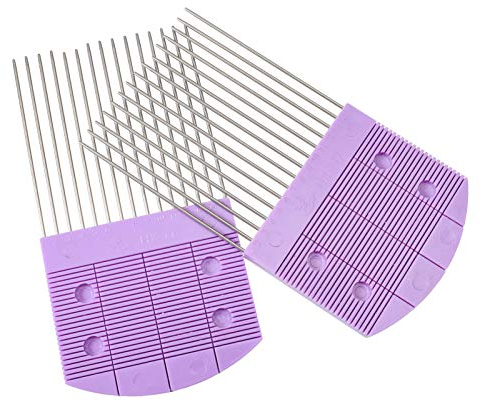 Artibetter 2Pcs Quilling Comb DIY Paper Carding Craft Quilling Tools DIY Combs