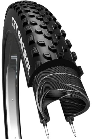 CST Unisex Adulto 001913 COP.CS 29x2.60 (66-622) Patrol C1846 60 TPI TL#, Nero