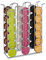 Relaxdays Portacápsulas Compatible con Dolce Gusto, 36 Cápsulas, Soporte Monodosis Café Metal, 5cm, Plateado, Hierro, 32,5x26,5x9,5 cm