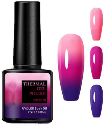 SONGQEE UV Nagellack Farbwechsel - Nagelgel UV/LED Color Change Gellack (18)