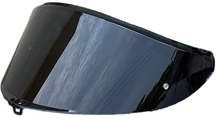 Helmvisier, K6 Gesichtsschutz, Ersatz-UV-Schutz, kratzfestes Helmvisier, kompatibel mit AGV k6/k6S Helm(Black-Day Use Only)