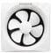 FZL02068LM Multiusos Extractor de aire silencioso y potente for baño, de 30 x 30 cm, for pared, for cocina y baño. para tienda