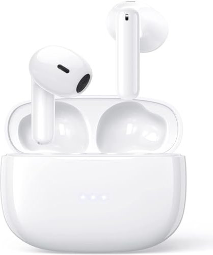 Cuffie Bluetooth, Auricolari Bluetooth 5.3 con ENC Mic Cancellazione Rumore in Ear Cuffiette, 48 Ore di Riproduzione, IP7 Impermeabili Cuffie Senza Fil for iOS Samsung Android
