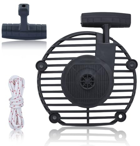 AUMEL Recoil Starter for Husqvarna 125BX 125B 125BVx 125BV HVA125BVX HVA125BX HVA125B 35874122 HVA125B with Recoil Starter Handle and Pull Cord 545111701 545111801 (1)
