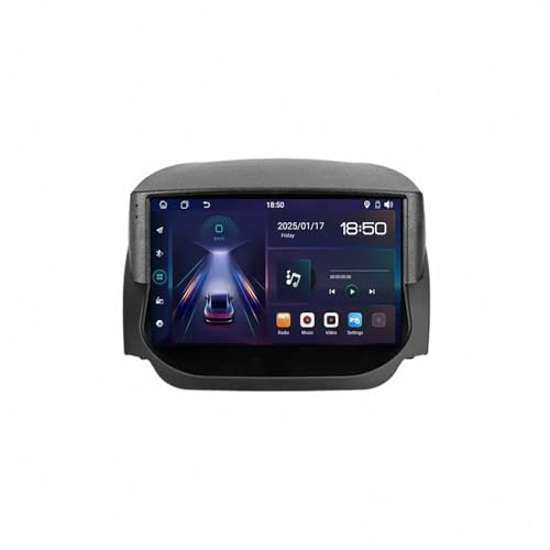 GPS Navi Navigationsgerät 2 Din für Ford Ecosport 2014-2018 Car Play mit Dashcam Sprachsteuerung Karten Navigation Bluetooth Aux Loop, GPS-Navigation, 8 Kern 8G+256G