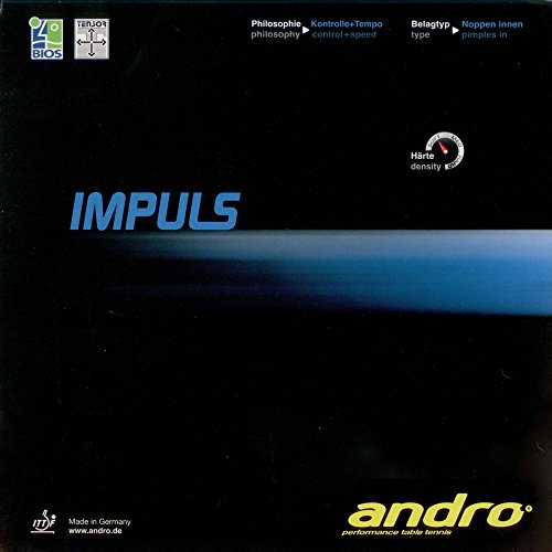 ANDRO Belag Impuls, rot, 1,5 mm
