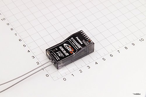 Futaba F1001 Schwarz Funkempfänger - Funkempfänger (24,9mm, 47,3mm, 14,3mm, 10,9g)