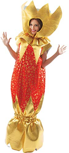 ORION COSTUMES Adult Unisex Giant Red And Gold Christmas Cracker Novelty Fancy Dress Costume