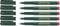 Faber-Castell Finepine 1511-0,4 mm, rot, 5 Stifte