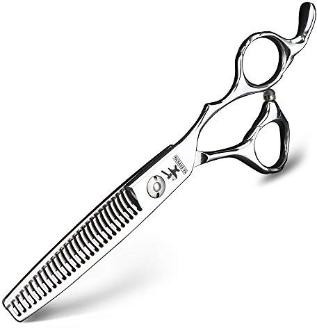 XUANFENG Friseurschere für Friseursalon, mehrere Effilierschere, 15,2 cm, japanische 440 C, zum Ausdünnen von 8–10 %
