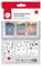 Rayher 70047000 Malvorlagen für Fensterbilder, mit Kreidemarker, Fensterbilder für Winter und Weihnachten, 3 Vorlagen + 1 Kreidestift