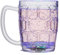 Ultra 1 Pack of LED Flashing Plastic Beer Mugs with Handles LED Light Bar Water Glasses Plastic Tumblers For Adults Children Beer Stein Glass Disco Light One Pint Cocktail Glass Beer Glass Stein