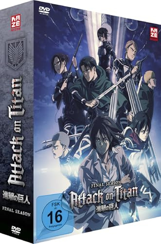 Attack on Titan Final Season - Staffel 4 - Vol.1 - [DVD] mit Sammelschuber