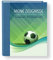 Zeugnismappe personalisiert Soccer A4 ca. 31x24 cm, blau grün, Zeugnisbuch Fußball, Urkundenmappe Einschulung, Schulanfang