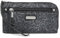 Baggallini Damen Geldbörse mit Reißverschluss, Midnight Blossom Print