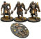 Grinning Gargoyle - Adventurers 4 Pack - 28mm Resin Highly Detailed Tabletop Fantasy RPG Miniatures - Paintable Character Figures - Delve into Dungeons Fight Dragons Battle Epic Encounters (Cleric)