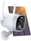 NETVUE Telecamera Wifi Esterno Senza Fili, 2.5K 4MP Videocamera di Sorveglianza con Batteria & Pannello Solare, Rilevamento di Movimento PIR, Visione Notturna a Colori, Allarme Suono e Luce, Sirena