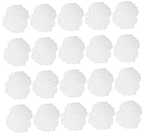 BESPORTBLE 20 Piezas Que Absorbe El Sudor De Las Axilas Protectores De Axilas Sudor Axila Carpe Desodorante Hombre Tela No Tejida Antitranspirante Artículos De Verano