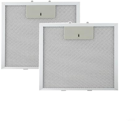 Dunstabzugshaubenfilter, Metallgitter, 270 x 250 mm, für Dunstabzugshaube, Filterfett aus Metall, passend für viele führende Marken von Dunstabzugshauben/Abluftventilatoren (2 Stück)