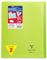 Clairefontaine 984403AMZC Un lot de 2 Cahiers Agrafés Koverbook 24x32 cm - 48 Pages Grands Carreaux 90 g - Couverture Polypro - Couleur : Vert