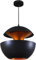 Bel Air Home - Bonn Pendelleuchte im Vintage-Stil - Zweistufiges Design - Verstellbare Höhe - Gleichmäßige Ausleuchtung - Metall, Schwarz & Gold, 35 CM